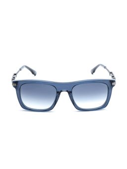 Police - Men Full Rim Acetate Square Blue Lens Sunglasses (53)