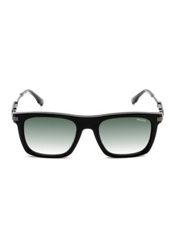 Police - Men Full Rim Acetate Square Green Lens Sunglasses (53)