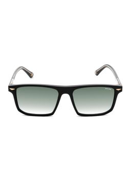 Police - Men Full Rim Acetate Square Green Lens Sunglasses (55)