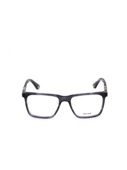 Police - Men Full Rim Acetate Square Blue Eyeglass Frame (52)