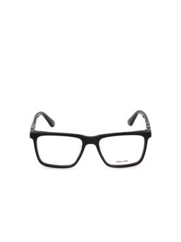 Police - Men Full Rim Acetate Square Black Eyeglass Frame (52)