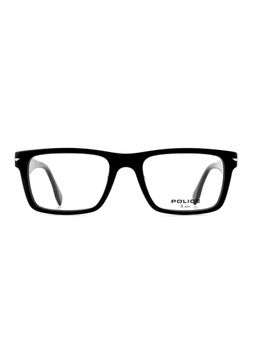Police - Men Full Rim Acetate Square Brown Eyeglass Frame (50)