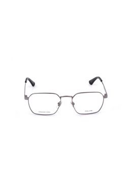 Police - Men Full Rim Steel Irregular Grey Eyeglass Frame (54)