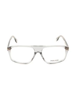 Police - Men Full Rim Acetate Rectangle Grey Eyeglass Frame (55)