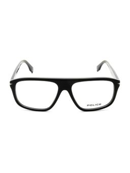 Police - Men Full Rim Acetate Rectangle Black Eyeglass Frame (55)