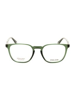 Police - Men Full Rim Pc Square Green Eyeglass Frame (52)