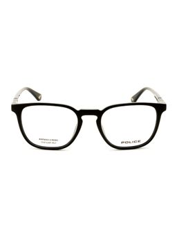 Police - Men Full Rim Pc Square Black Eyeglass Frame (52)