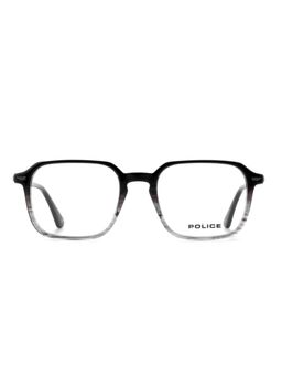 Police - Men Full Rim Acetate Square Grey Eyeglass Frame (51)