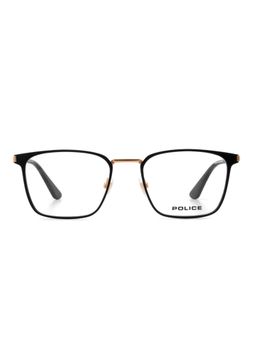 Police - Men Full Rim Metal Square Black Eyeglass Frame (52)