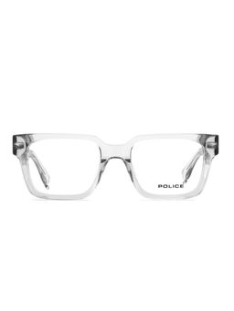 Police - Men Full Rim Acetate Square Grey Eyeglass Frame (53)