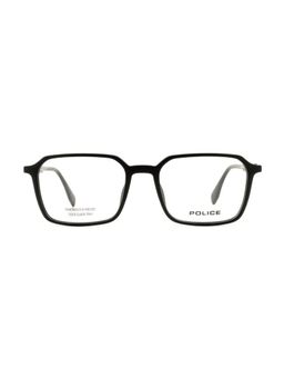 Police - Men Full Rim Pc Square Black Eyeglass Frame (52)