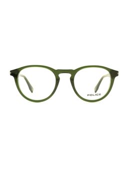 Police - Men Full Rim Acetate Oval Green Eyeglass Frame (50)