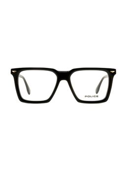Police - Men Full Rim Acetate Square Black Eyeglass Frame (53)