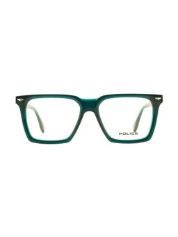 Police - Men Full Rim Acetate Square Green Eyeglass Frame (53)