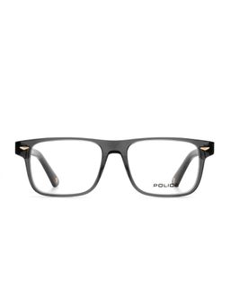 Police - Men Full Rim Acetate Rectangle Grey Eyeglass Frame (53)