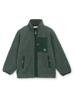 Alan Jones - Boys Green Fleece Full Sleeves Jacket
