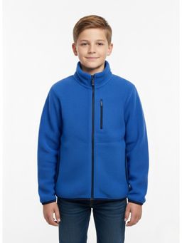 Alan Jones - Boys Blue Fleece Full Sleeves Jacket