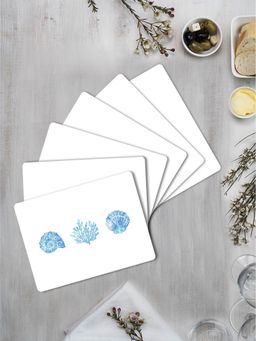 Space of Joy - Blue Nautical 2 Premium Printed Rectangular MDF Wooden Placemats