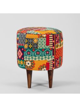 Chumbak - The French Pouffe - Floral Swirls