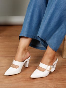 Flat n Heels - Women Pumps White