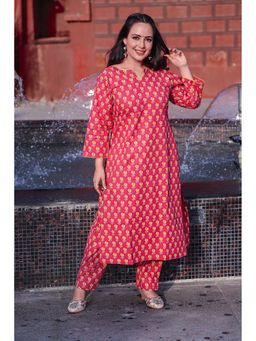 DIMPLE DESIGN STUDIO - Red Yellow Floral (Set of 3)