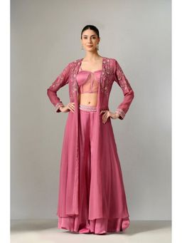 Sunanta Madaan - Sharara for Women with Cape In Marvelous Color