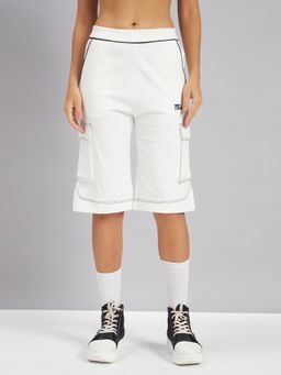 Fitleasure - Off White Serein Flow Shorts