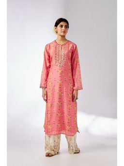 Gopi Vaid - Pink Dhara Kurta