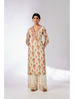 Gopi Vaid - Ivory Gargi Kurta