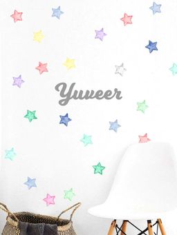 My Kids Wall - Magical Stars Wall Stickers-Multi-Color (122x61 cm)