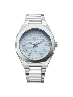 Fastrack - Men Blue Vyb Limitless Quartz Analog Metal Strap (FV30012SM01W) (M)