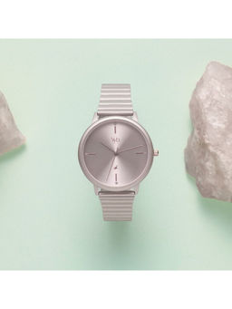 Fastrack - Women Pink Vyb Bliss Quartz Analog Metal Strap Watch (FV60021KM07W) (M)