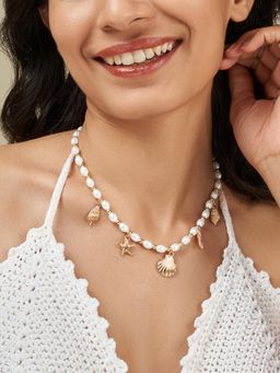Joker and Witch - Joker & Witch Women Florine Seashells Necklace