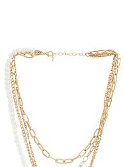 Joker and Witch - Joker & Witch Women Elin Halo Pearl Eye Layered Necklace