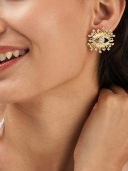 Joker and Witch - Joker & Witch Women Aetheric Eye Glaze Evil Eye Stud Earrings