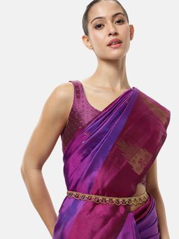 Peora - Women Gold Plated Faux Kundan Multi-Color Kamar Band