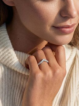 Peora - Women White Stylish Finger Ring (7)