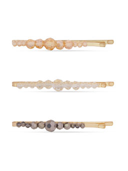 Accessorize London - Sparkle Bead Slides (Pack of 3)