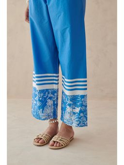 ROHO - Blue Glide Printed Pant