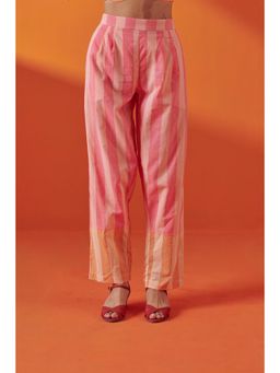 ROHO - Peach Glide Stripes Pant