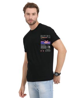 A47 - Bofors Infantry Black T-Shirt