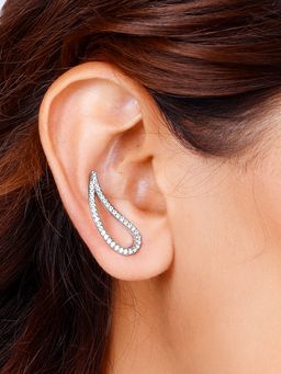 GIVA - Sterling Silver Soft Petal Earrings for Womens