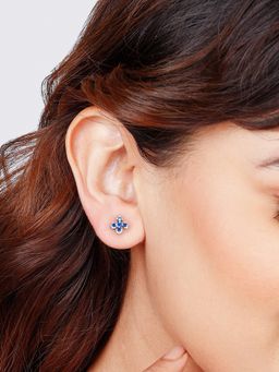 GIVA - Sterling Silver Deep Sea Whispers Earrings for Womens