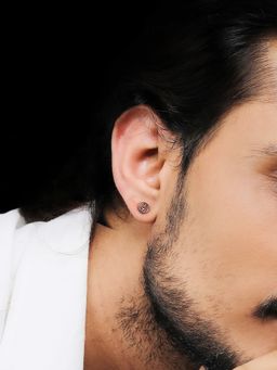 GIVA - Sterling Silver Lightning Bolt Earrings for Men and Women