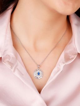 GIVA - Sterling Silver In All Its Finery Pendant for Womens
