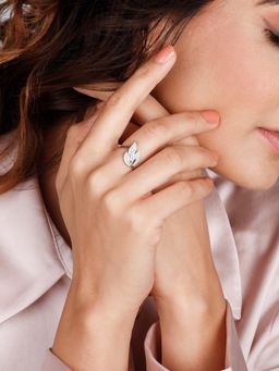 GIVA - Sterling Silver Birch Ring for Womens