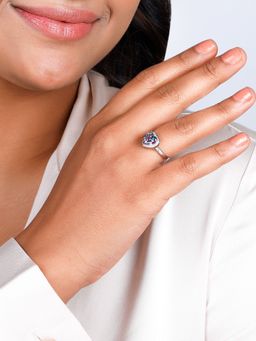 GIVA - Sterling Silver My True Feelings Ring for Womens