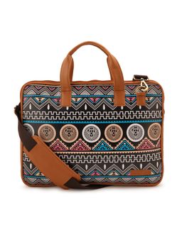 Lapis O Lupo - Unisex Upto 15.6" Printed Laptop Sleeve Bag With Handel/Belt