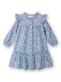 Beebay - Blue Floral A-Line Dress