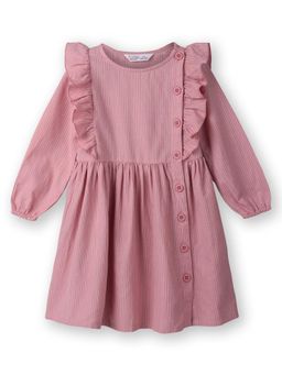 Beebay - Pink Stripes Regular Dress